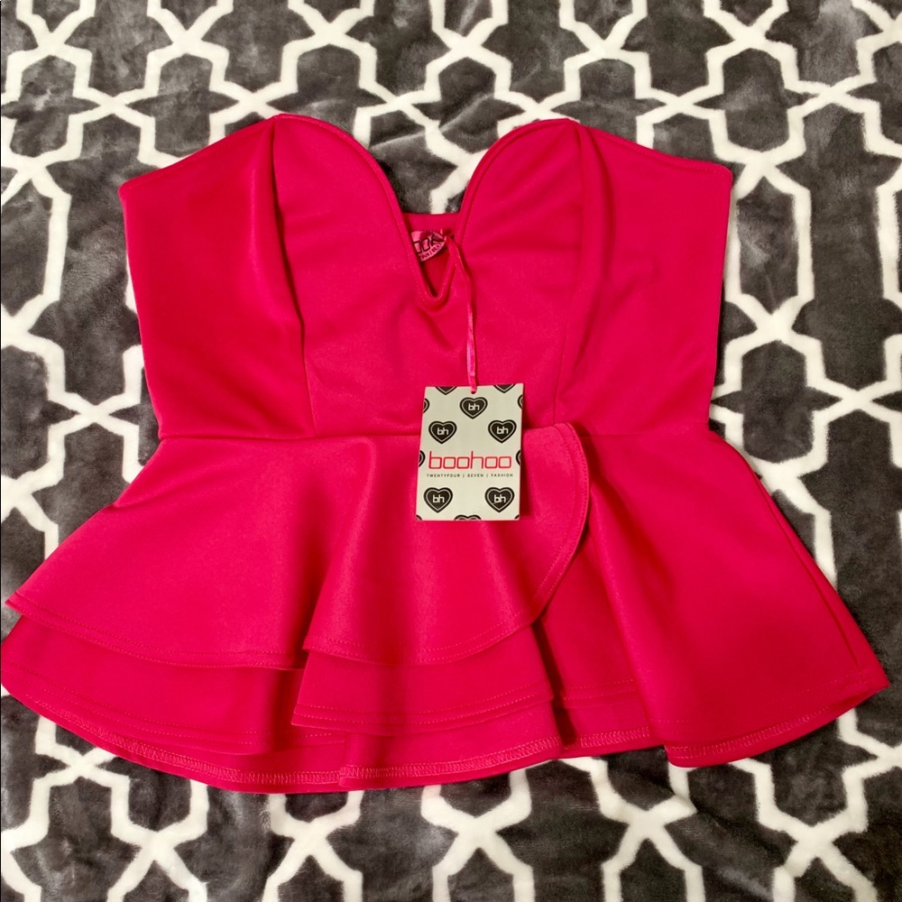 Peplum corset